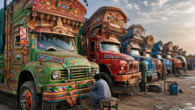 Photo of The Vibrant World of Pakistani Truck Art: A Moving Museum of Folk Culture